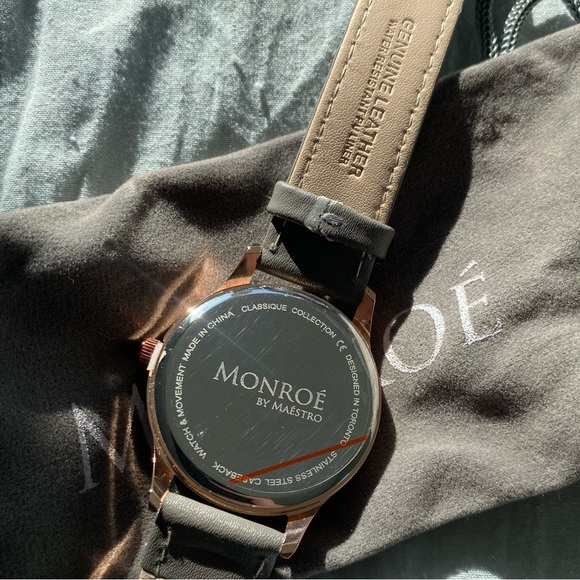 Monroe Classique Watch in Sunburst Solerose - Picture 2 of 3